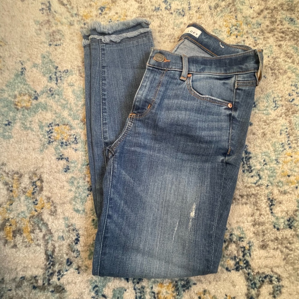 LOFT Modern Skinny Jean. Size 26/2